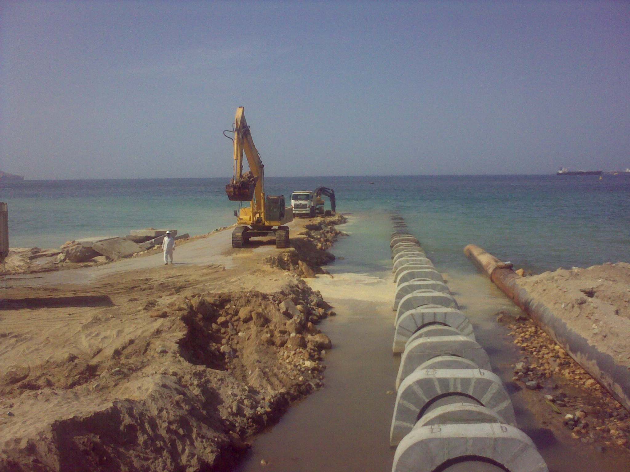 Installation of HDPE Seawater Outfall Pipeline at OQ Refinery, MAF
